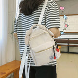 Casual Nylon Women Backpack Mini Travel Backpack Female Ladies Shoulder Bag Girl
