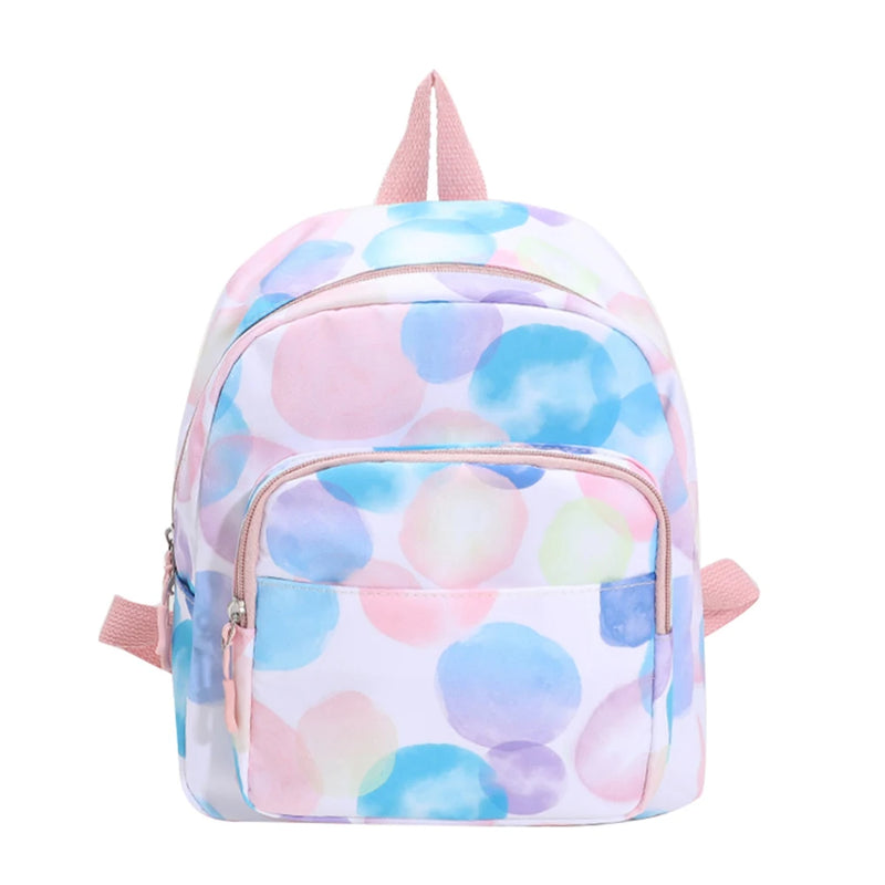Casual Nylon Women Backpack Small Students Book Bags School Bags for Teen