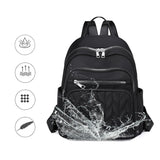 Casual Nylon Women Backpack Waterproof School Bag Girls Teenager Student