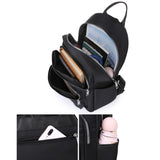 Casual Nylon Women Backpack Waterproof School Bag Girls Teenager Student