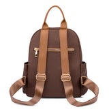 Casual Oxford Back Pack Women Contrast Backpacks For School Teenagers Girls