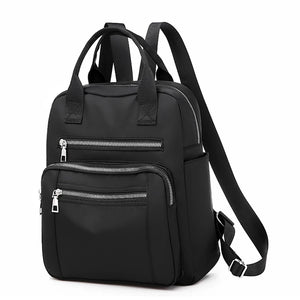 Casual Waterproof Oxford Backpack for Women