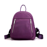 Casual Oxford Backpack Women Travel Waterproof Nylon School Bags