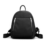 Waterproof Nylon Backpack for Women - Casual School Bag