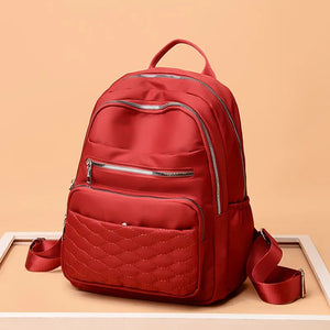 Casual Waterproof Oxford Backpack Women School Bag