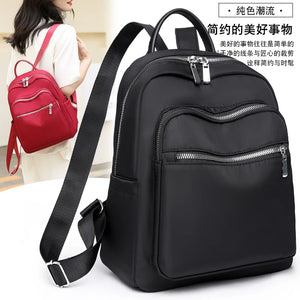 Waterproof Oxford Backpack Women School Bag
