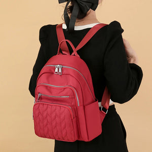 Waterproof Oxford Backpack Women School Bag Ladies Travel Bag