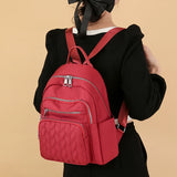 Women's Waterproof Oxford Backpack - Stylish and Durable