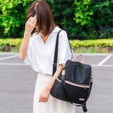 Casual Oxford Cloth Women Backpack Shoulder Handbags