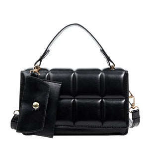 Casual PU Leather Shoulder Crossbody Bag for Women