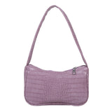 Casual PU Leather Sling Crossbody Bag Chain Shoulder Handbag