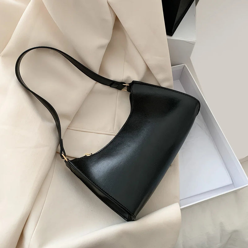 Casual PU Leather Sling Handbag Purse Women Chain Shoulder Crossbody Bag