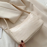 Casual PU Leather Women Handbag Shoulder Bag Chain Crossbody Female Daily