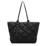 Casual PU Leather Women Tote Bag Laptop Computer Padded Handbag