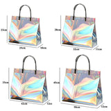 Casual Waterproof PVC Tote Bag Thick Handbag Storage Bags