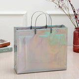 Casual Waterproof PVC Tote Bag Thick Handbag Storage Bags