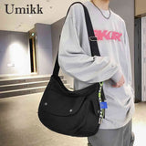 Casual Preppy School Shoulder Bag Women/Men Crossbody Satchel Large Capacity