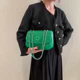 Casual PU Leather Women Handbags Chain Small Shoulder Messenger Bags