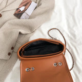 Casual PU Leather Women Handbags Chain Small Shoulder Messenger Bags