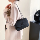 Casual PU Leather Women Handbags Chain Small Shoulder Messenger Bags