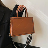 Casual Pu Leather Women Handbags Small Shoulder Bags High Ladies Crossbody Bags