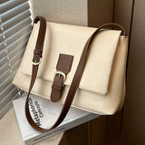 Casual PU Leather Shoulder Bags for Women Large Capacity Handbags