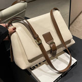Casual PU Leather Shoulder Bags for Women Large Capacity Handbags