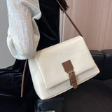 Casual PU Leather Shoulder Bags for Women Large Capacity Handbags