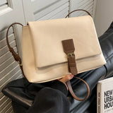 Casual PU Leather Shoulder Bags for Women Large Capacity Handbags
