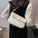 Casual PU Leather Women Shoulder Messenger Bag Small Handbag