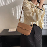 Casual PU Leather Women Shoulder Messenger Bag Small Handbag