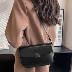Casual PU Leather Women Shoulder Messenger Bag Small Handbag