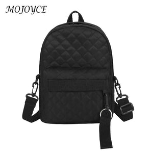 Vintage Lattice Pattern Women Backpack School Bag