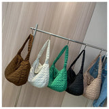 Women's Plaid Shoulder Bag Large Capacity Travel Tote Bags