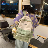 Casual Retro Female Backpack Pendant Backpacks Adjustable Strap Large Capacity