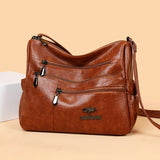 Casual Satchel Ladies Handbags Shoulder Bag Pouch Girls Sheepskin Grain Cross Sc