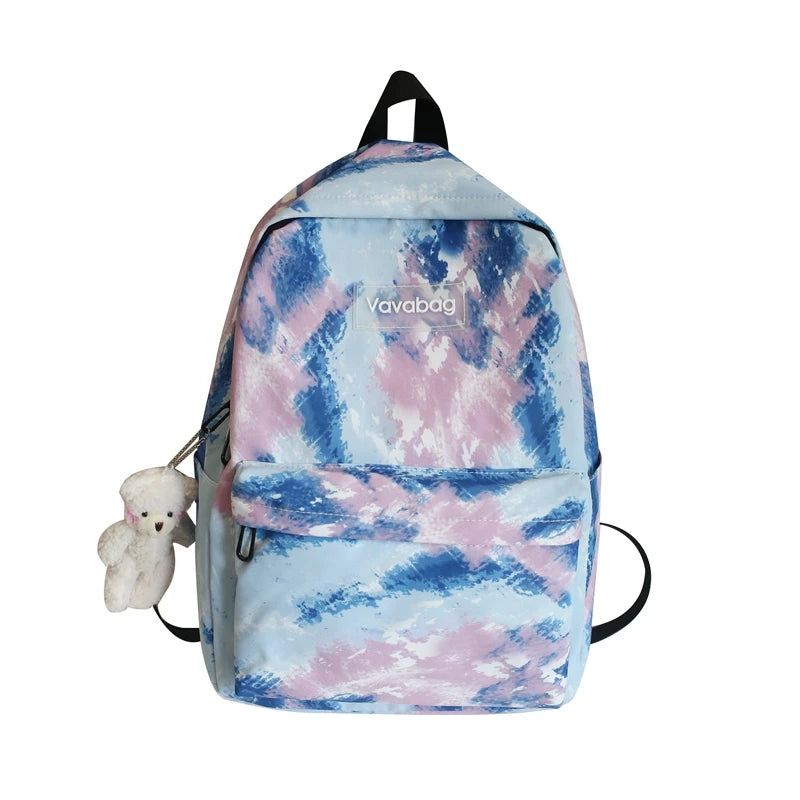 Casual Nylon Shoulder Bag for Teens