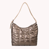 Casual Nylon Shoulder Bag for Women Solid Large Capacity