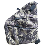 Casual Shoulder Bag Space-saving Bag Wear Resistance Zipper Left/Right Shoulder