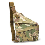 Casual Shoulder Bag Space-saving Bag Wear Resistance Zipper Left/Right Shoulder