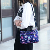 Casual Shoulder Bag Women Nylon Crossbody Bags Waterproof Travel Messenger Bag