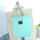 Casual Shoulder Bag Women Shopping Bag Single Shoulder Canvas Cloth Bag