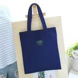 Casual Shoulder Bag Women Shopping Bag Single Shoulder Canvas Cloth Bag