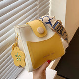 Casual Shoulder Bag Women Summer Bucket Bag