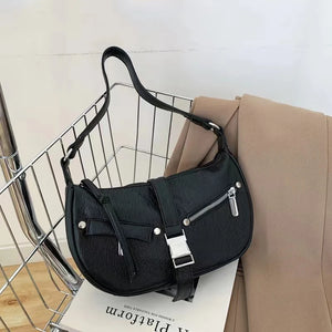 Women's Leather Shoulder Bag Sport Style Handbag