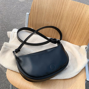 Casual Shoulder Bags For Women Adjustable Strap Hobo Bag Half Moon