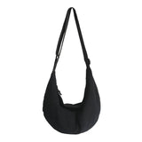Casual Shoulder Bags Solid Women Bags Washed Canvas Packs