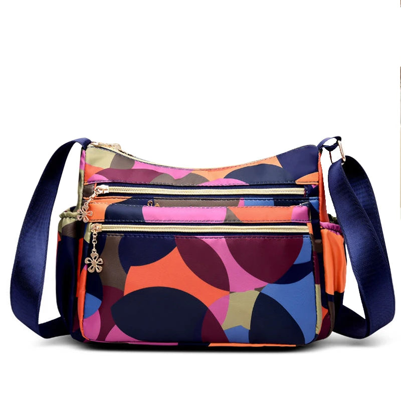 Casual Shoulder Bags for Women Oxford Cloth Mother Messenger Bag Ladies Sling Ba