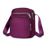 Casual Small Flap Crossbody Bag Phone Purse Waterproof Nylon