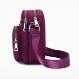 Casual Small Flap Crossbody Bag Phone Purse Waterproof Nylon